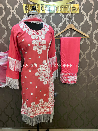 Kashmiri Embroided Suit 542