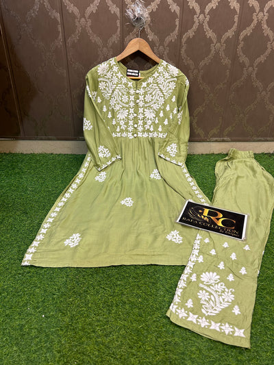 Embroided nyra cut suit 170