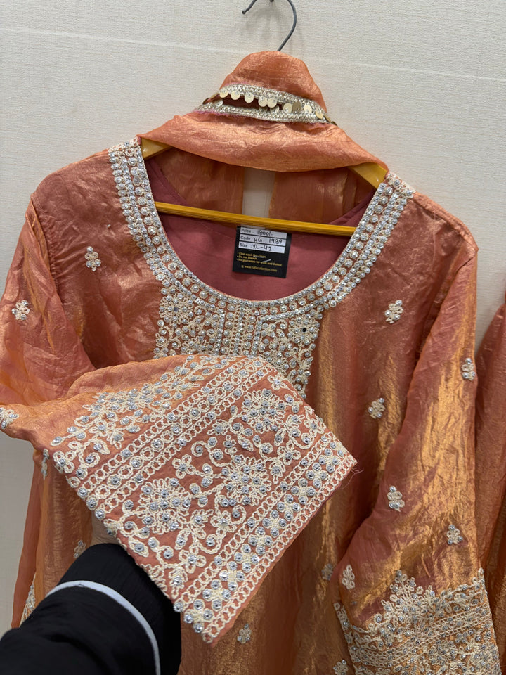 Party wear plazzo suits