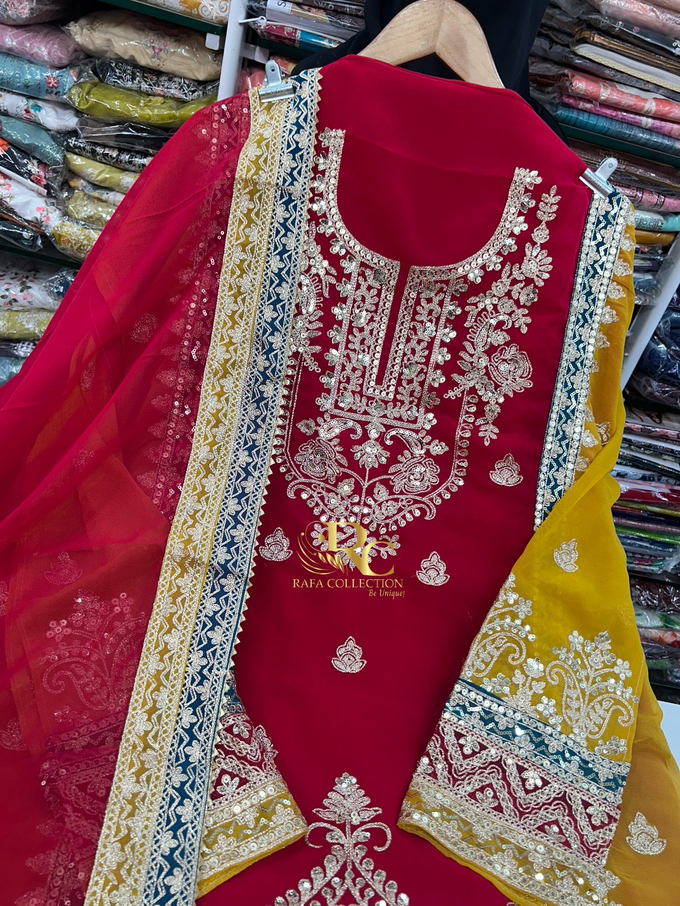 Georgette Unstitch Suit 1647