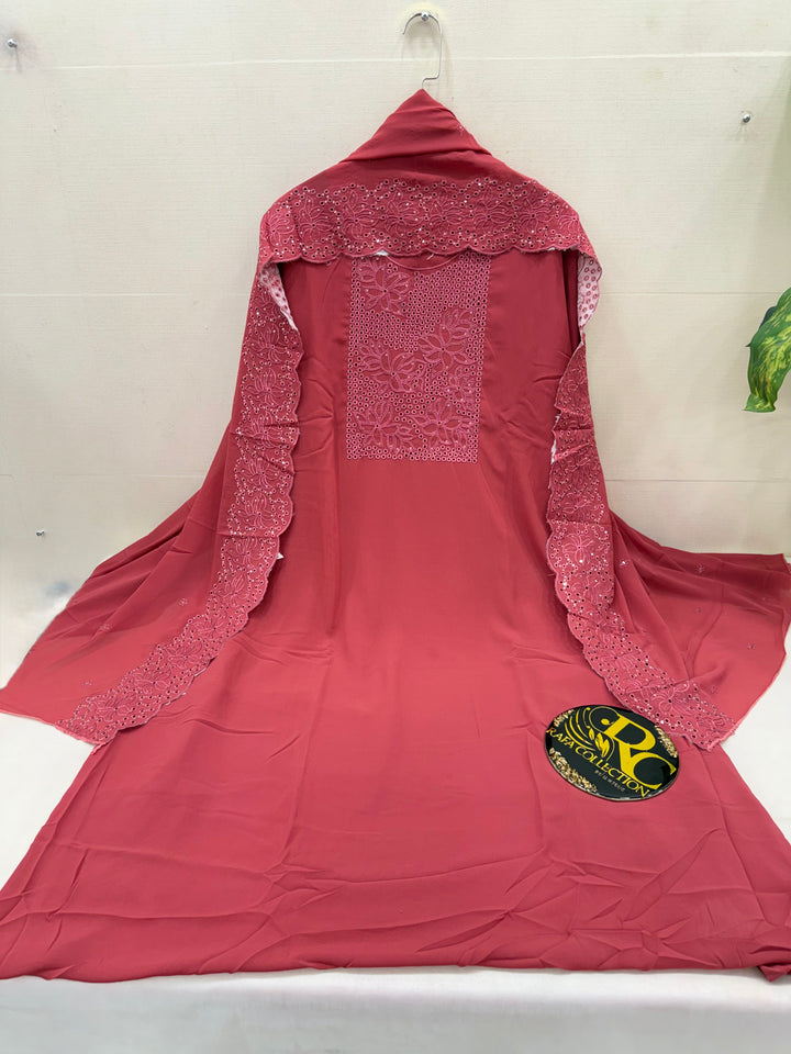 Georgette unstitched suits