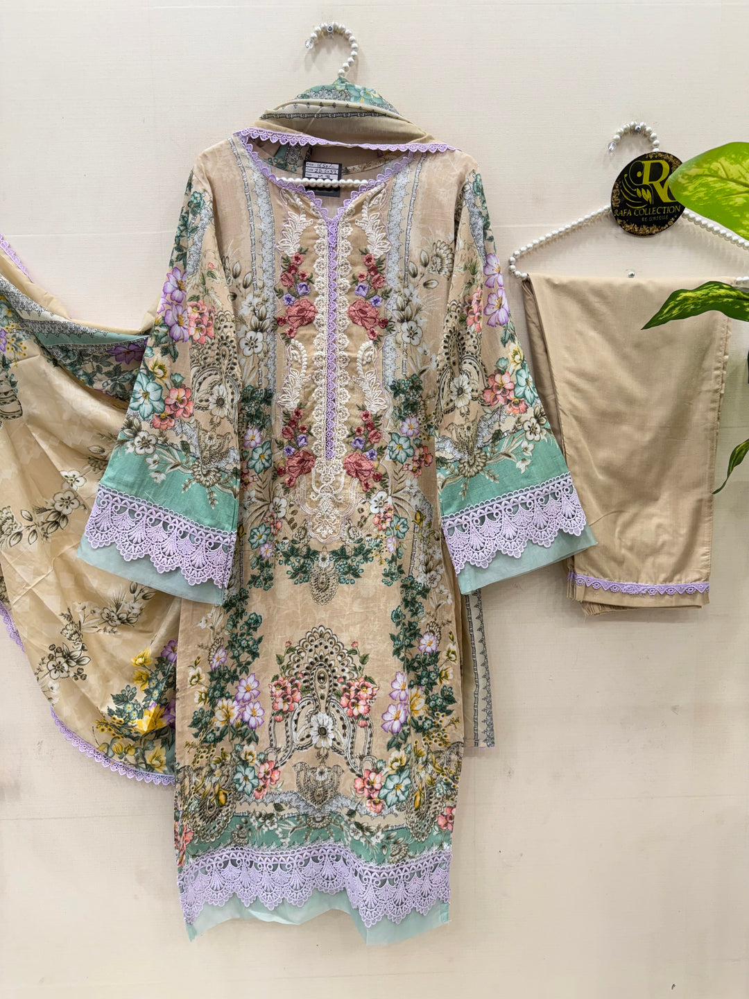 Pakistani patch work suit