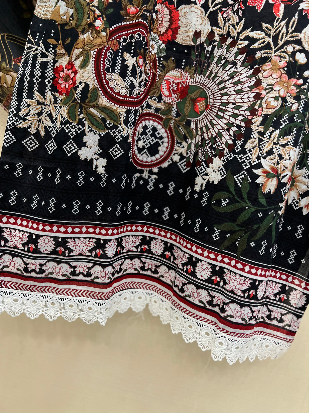 Cotton Embroidered Suits