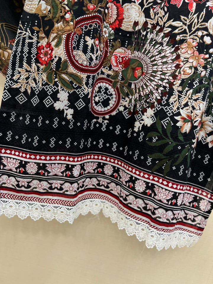 Cotton Embroidered Suits