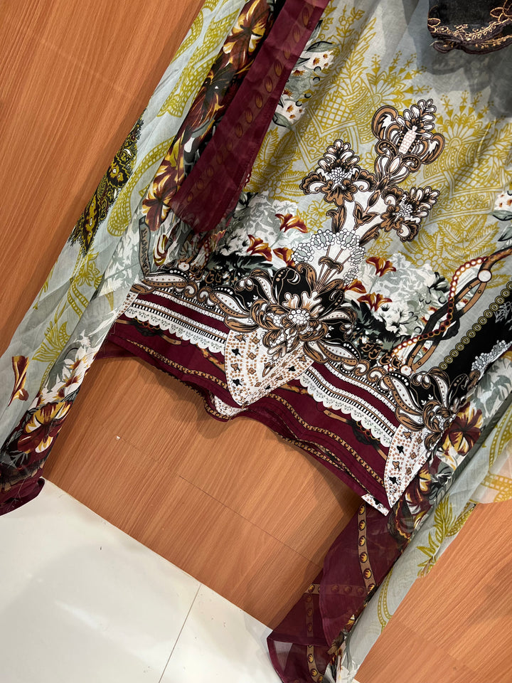 Pakistani patch work suits 2628