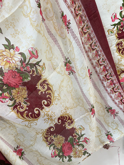 Cotton unstitch suits 2326