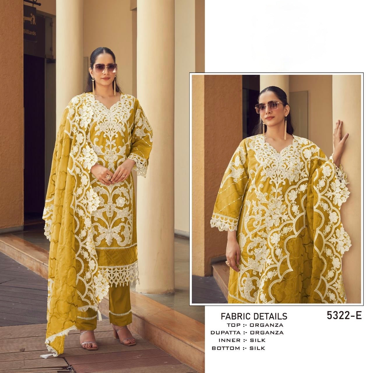 Pakistani Organza Suit 115416
