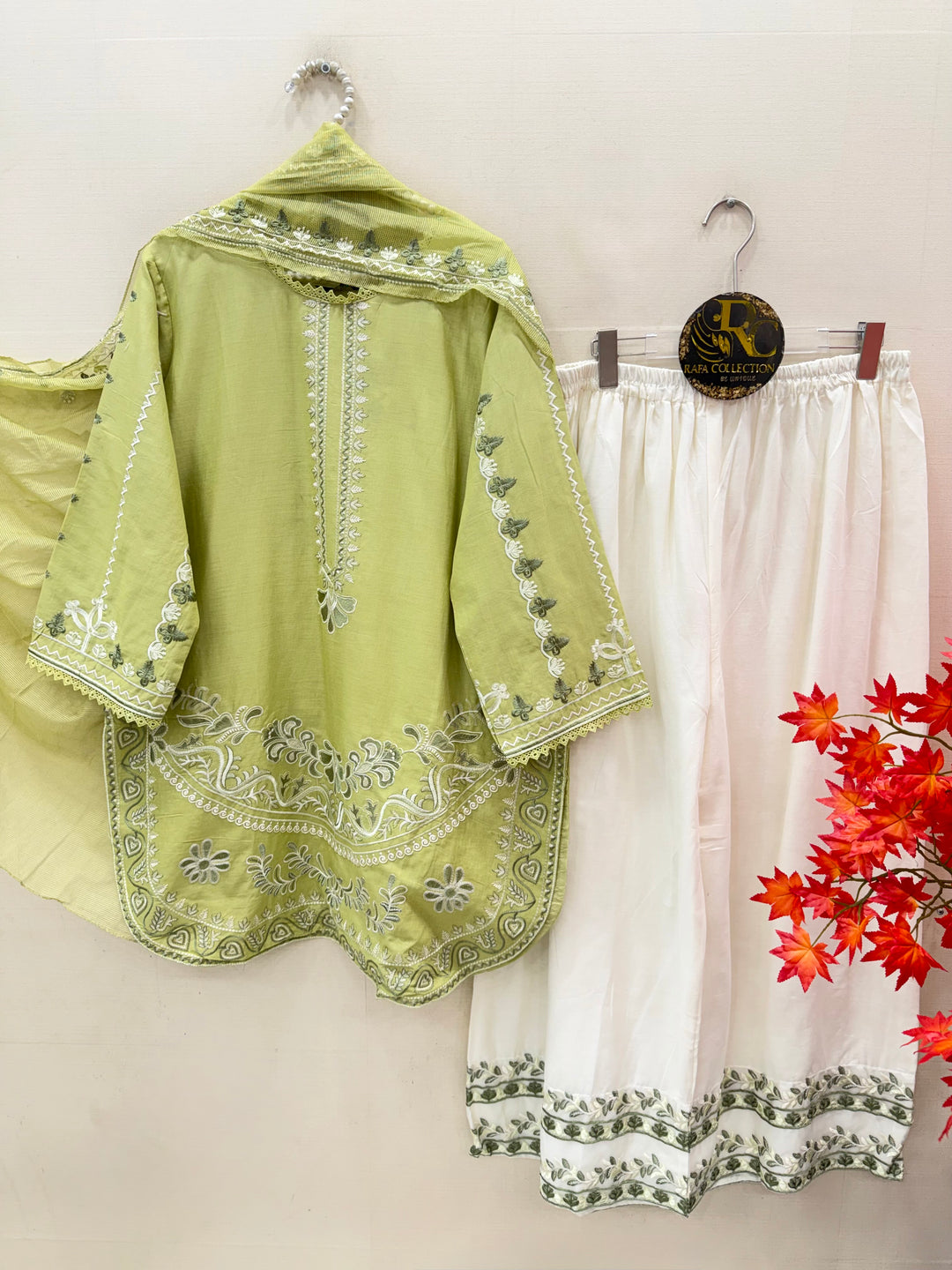 Cotton Embroidered Suits