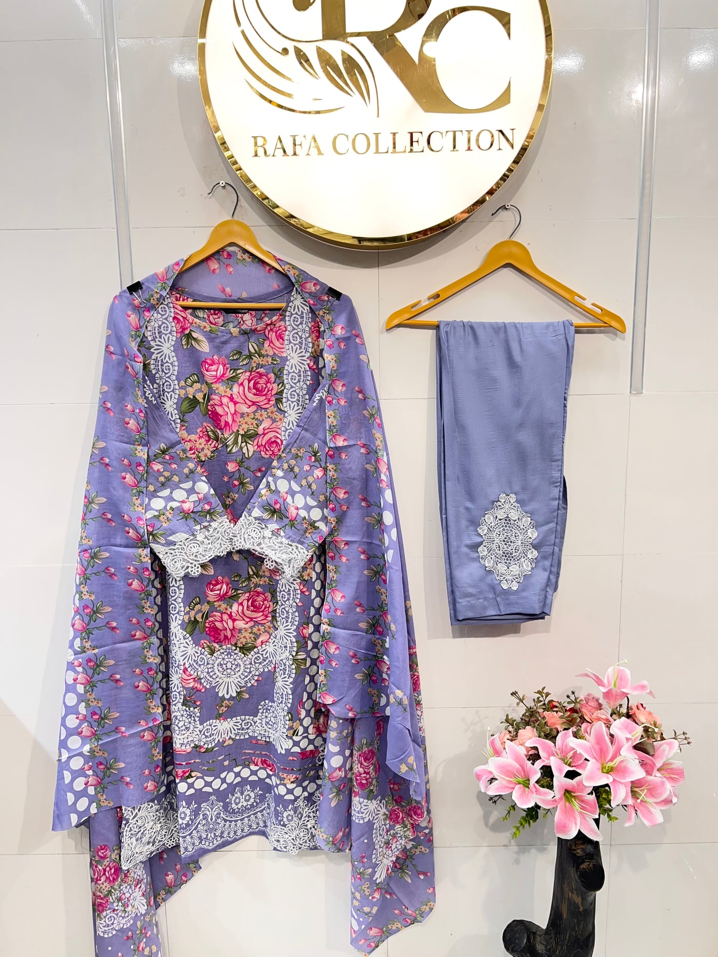 Pakistani patch work suits 2504