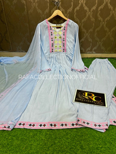 Nyra-cut plazzo set 115