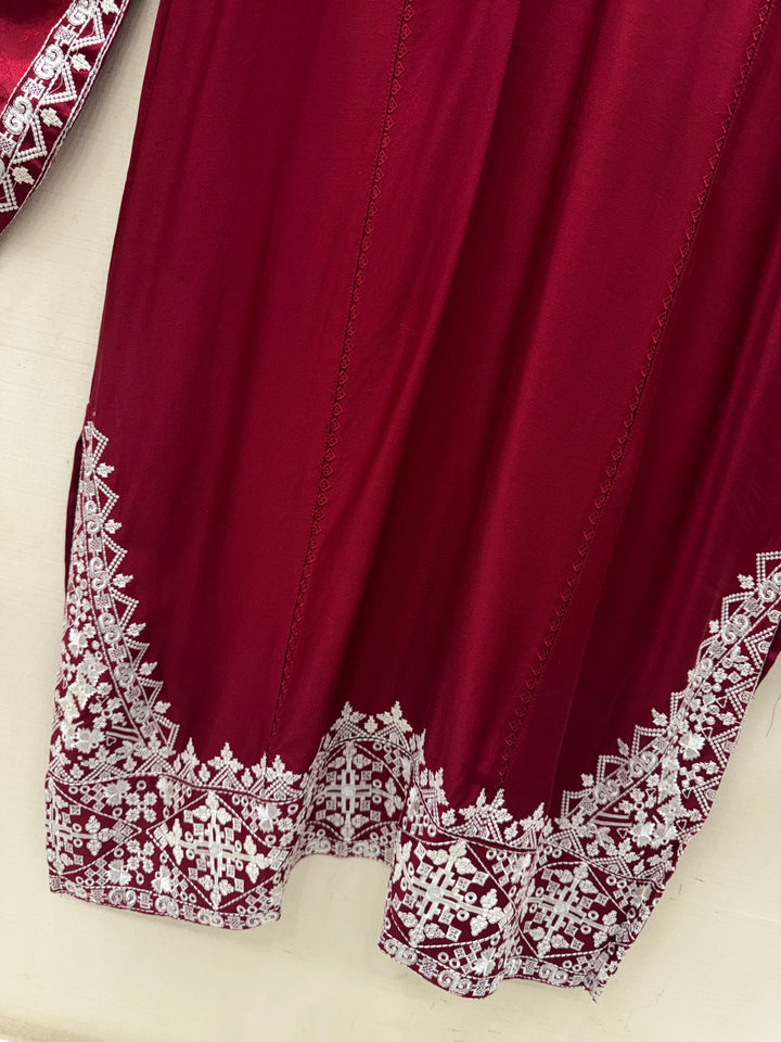 Embroidered Long Kaftan’s