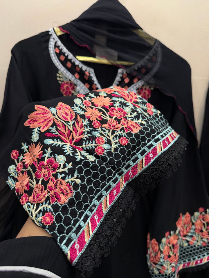 Premium Embroidered Farshi Salwar Suits
