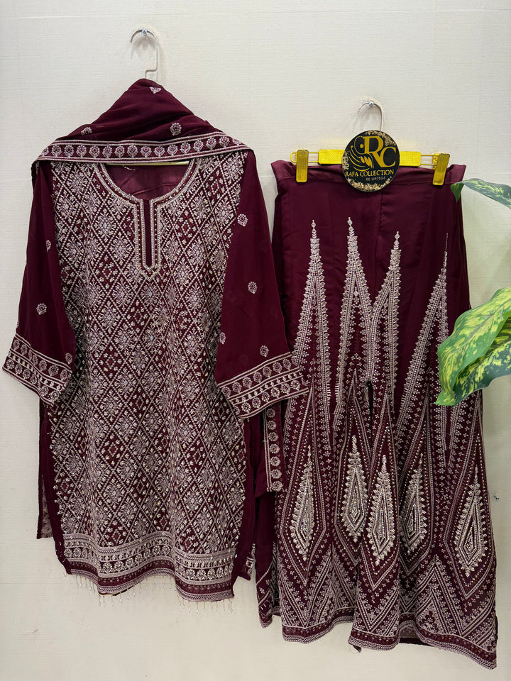 Pakistani plazzo suits 2819