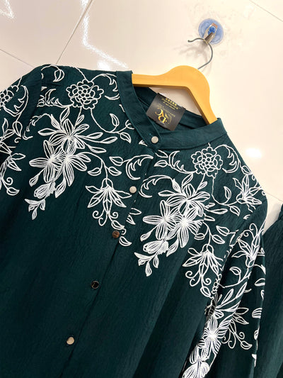 Imported  crinkle Co-ord sets 2663