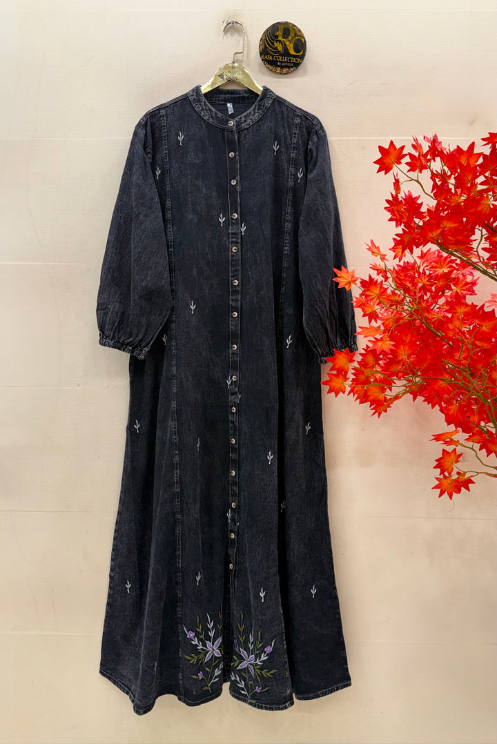 Denim Long Gown’s