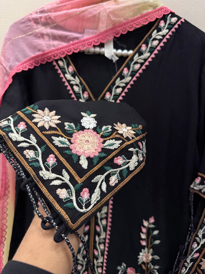 Embroided Pakistani plazzo suits