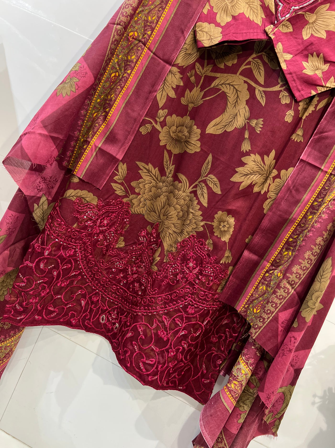 Pakistani patch work suits 2602