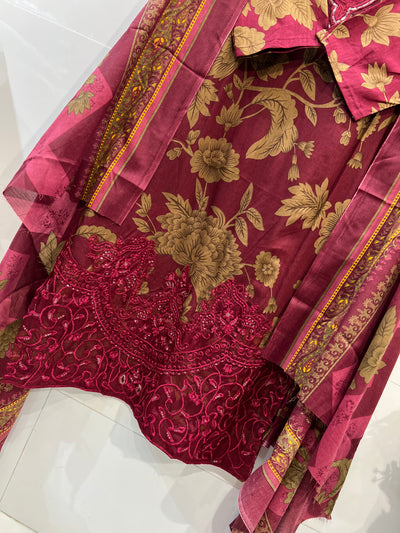 Pakistani patch work suits 2602