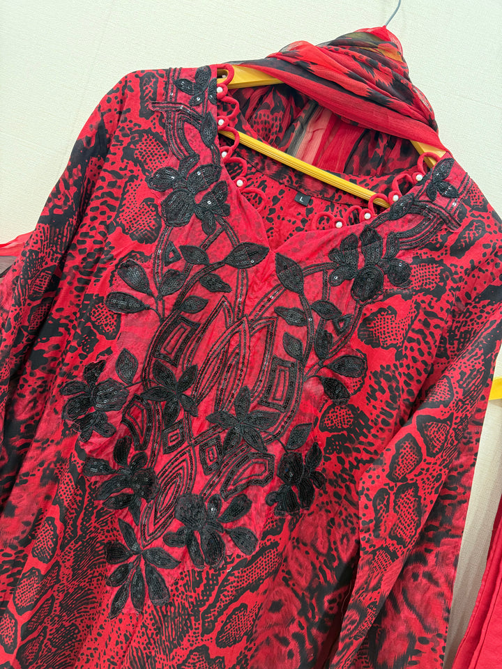 Cotton patch work suits