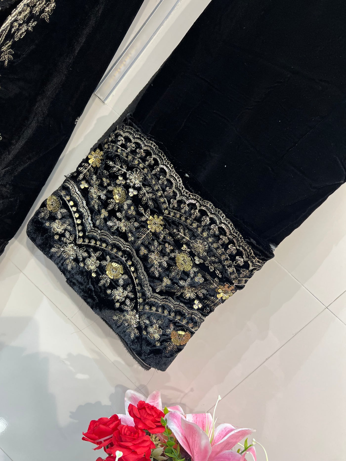 Velvet Unstitched Suit 1650