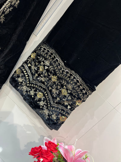 Velvet Unstitched Suit 1650