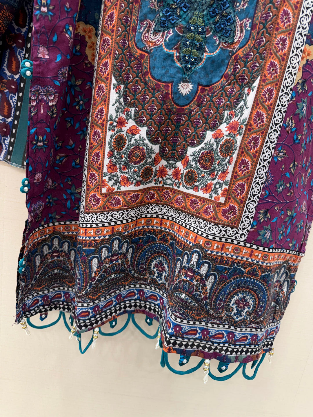 Cotton patch work suits for women 3006