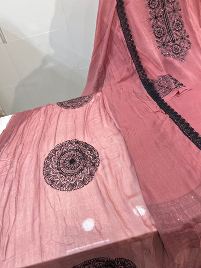 Organza Unstitched Suit 1778