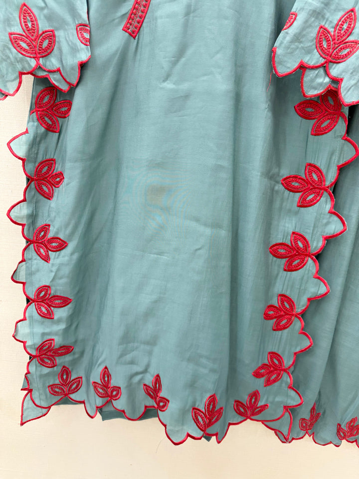 Bow Embroidered Suits
