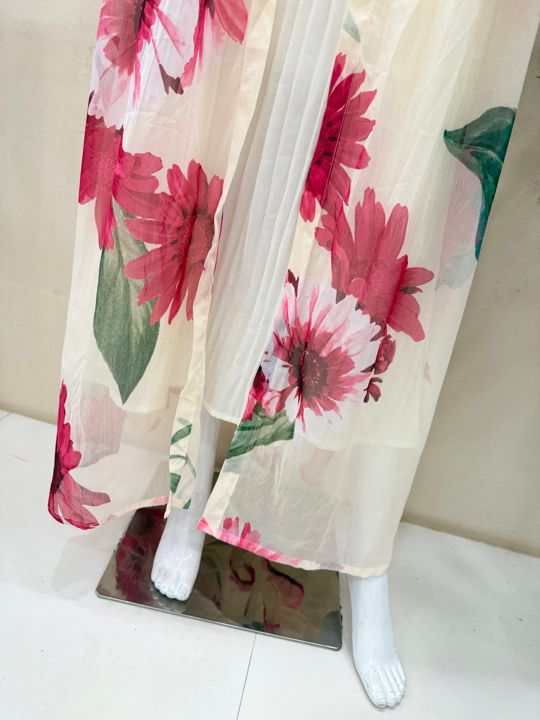 Floral shrug gowns