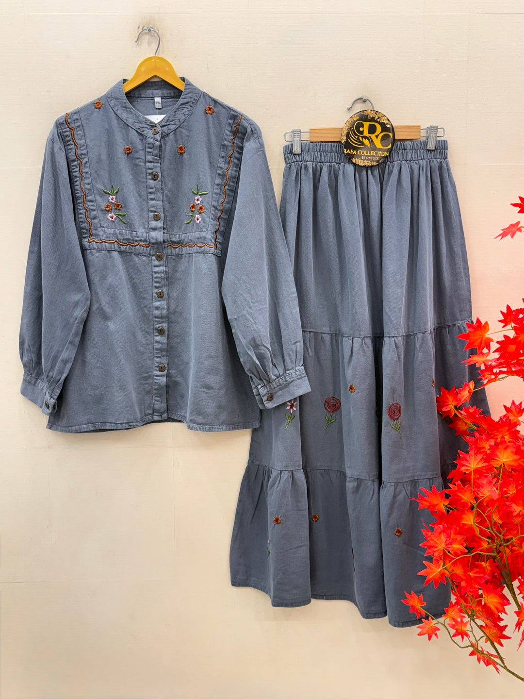 Denim Skirt co-ord sets