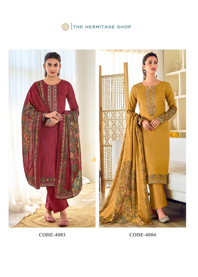 Cotton Unstitched Suit 1579