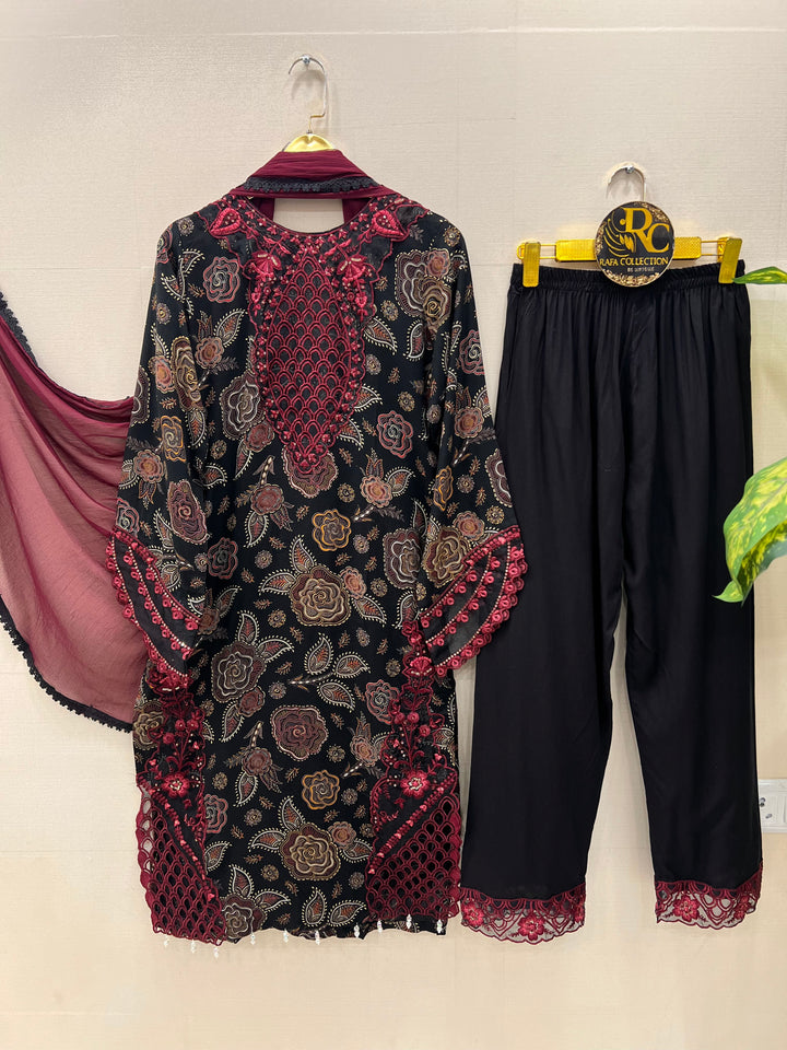 Pakistani cutwork suits