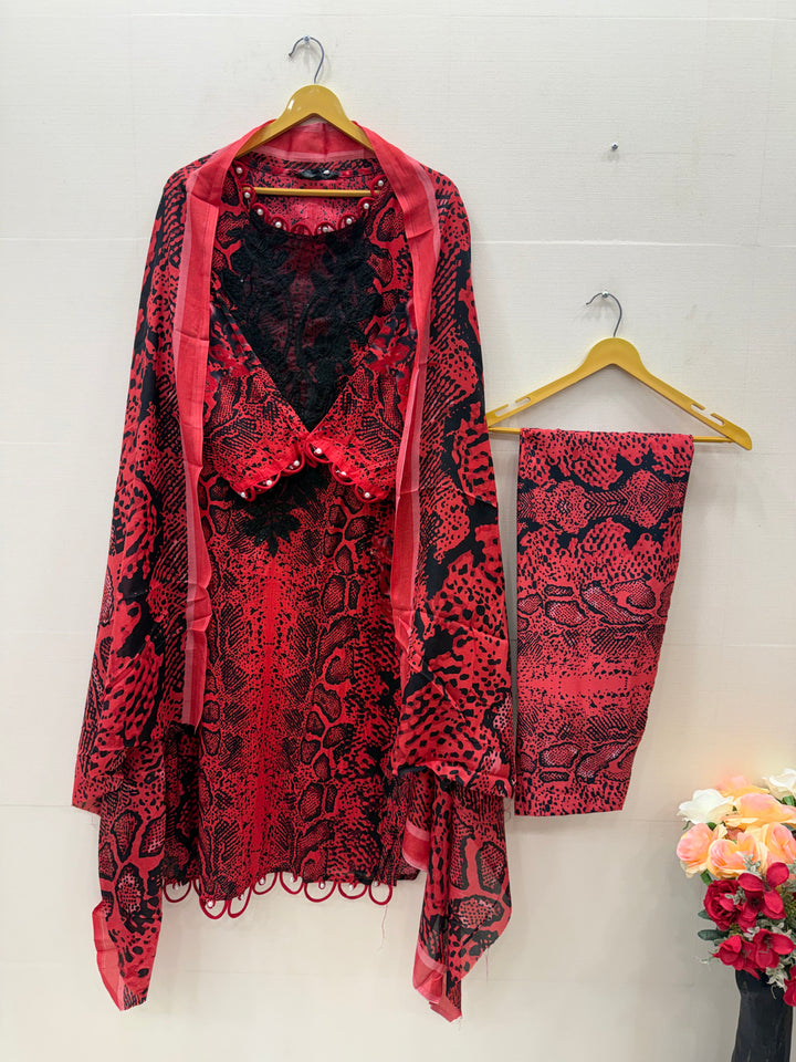 Cotton patch work suits