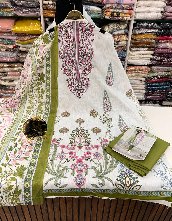 Cotton unstitched suits 2820