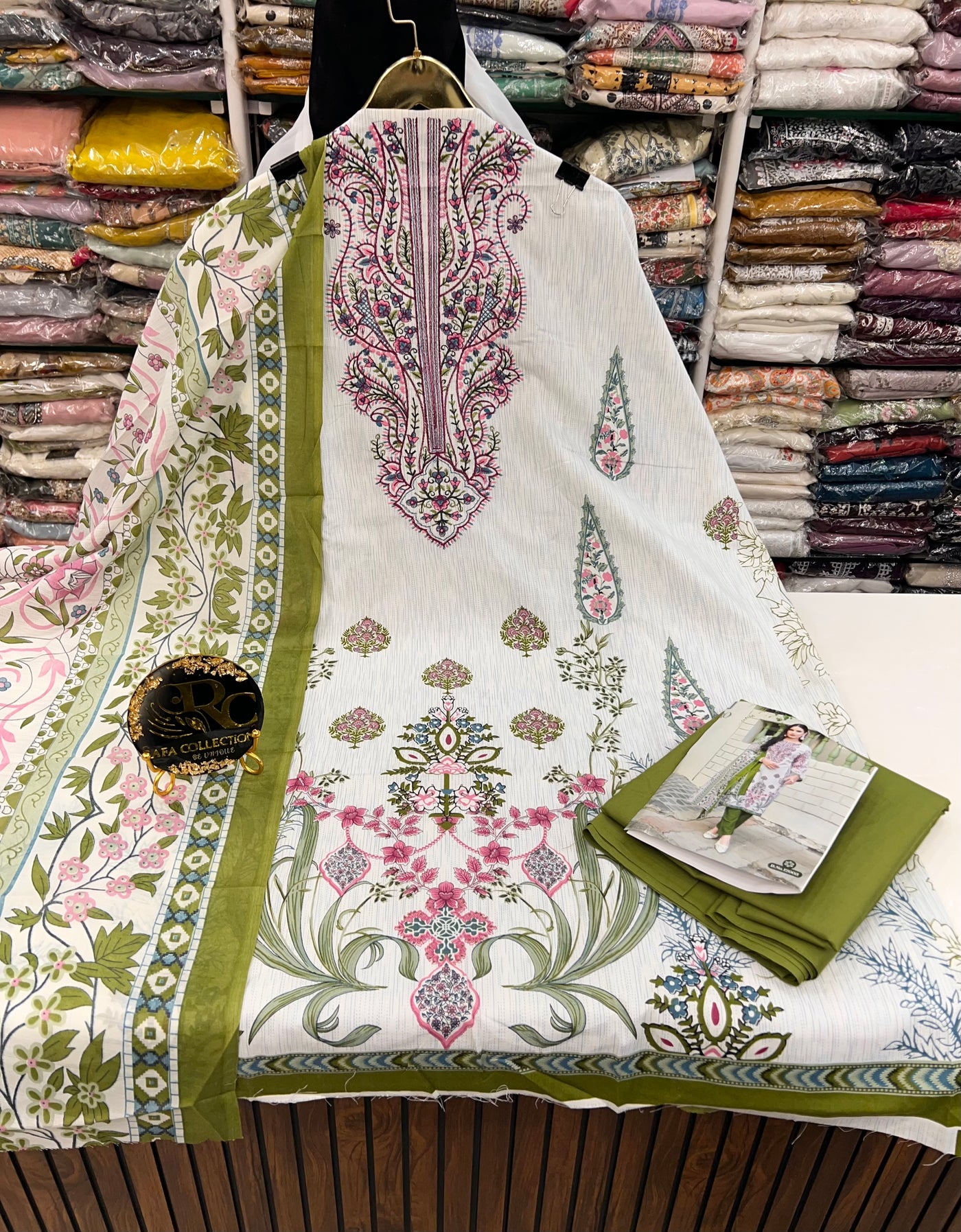 Cotton unstitched suits 2820