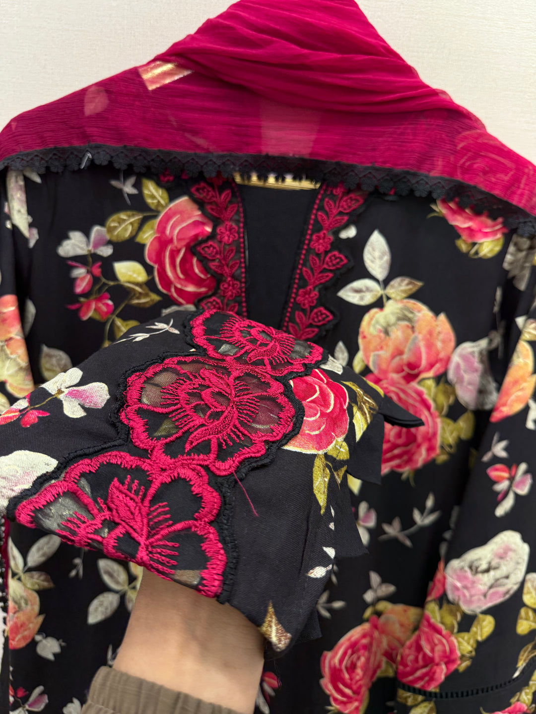 Pakistani cutwork suits