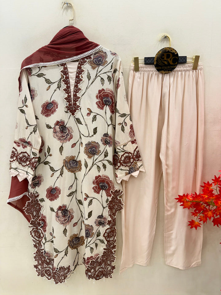 Pakistani Cutwork Suit
