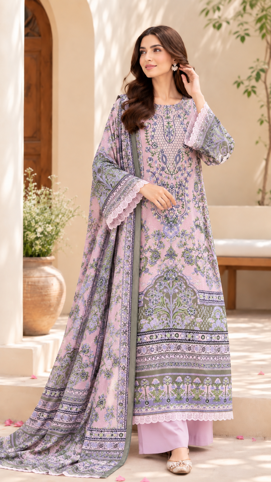 Cotton ready to wear suits