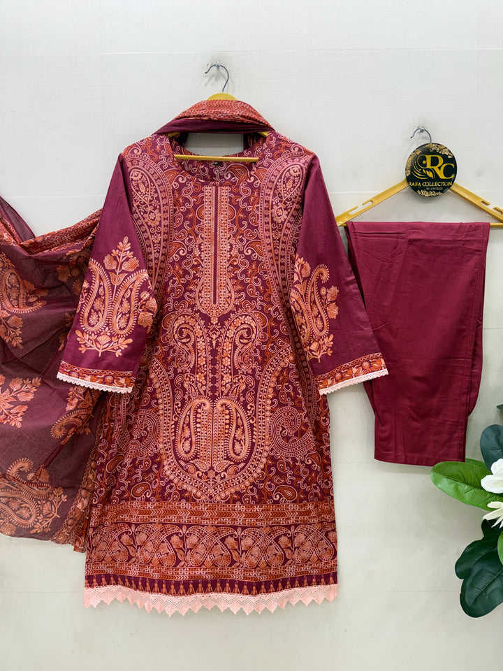 Cotton ready to wear suits