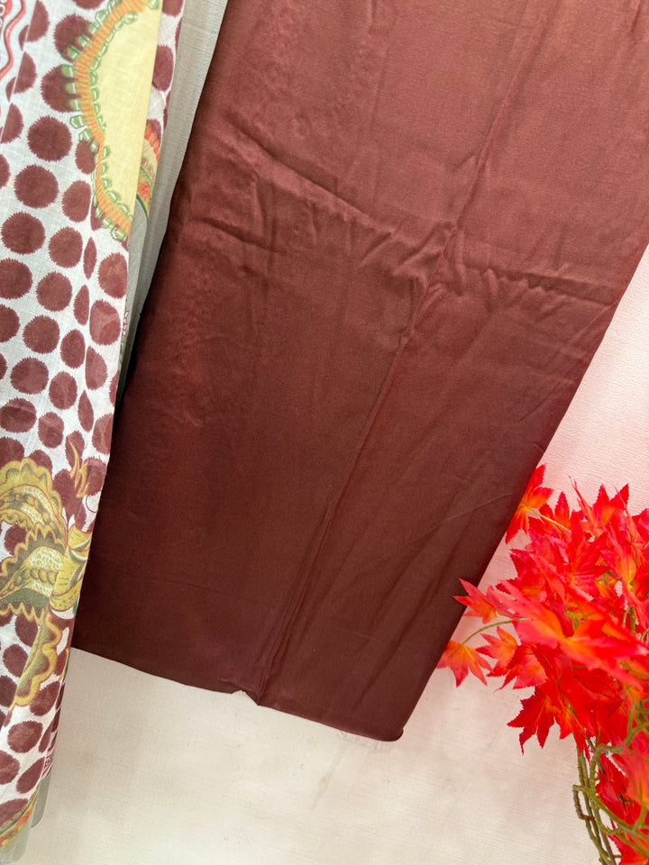 Cotton unstitched suits