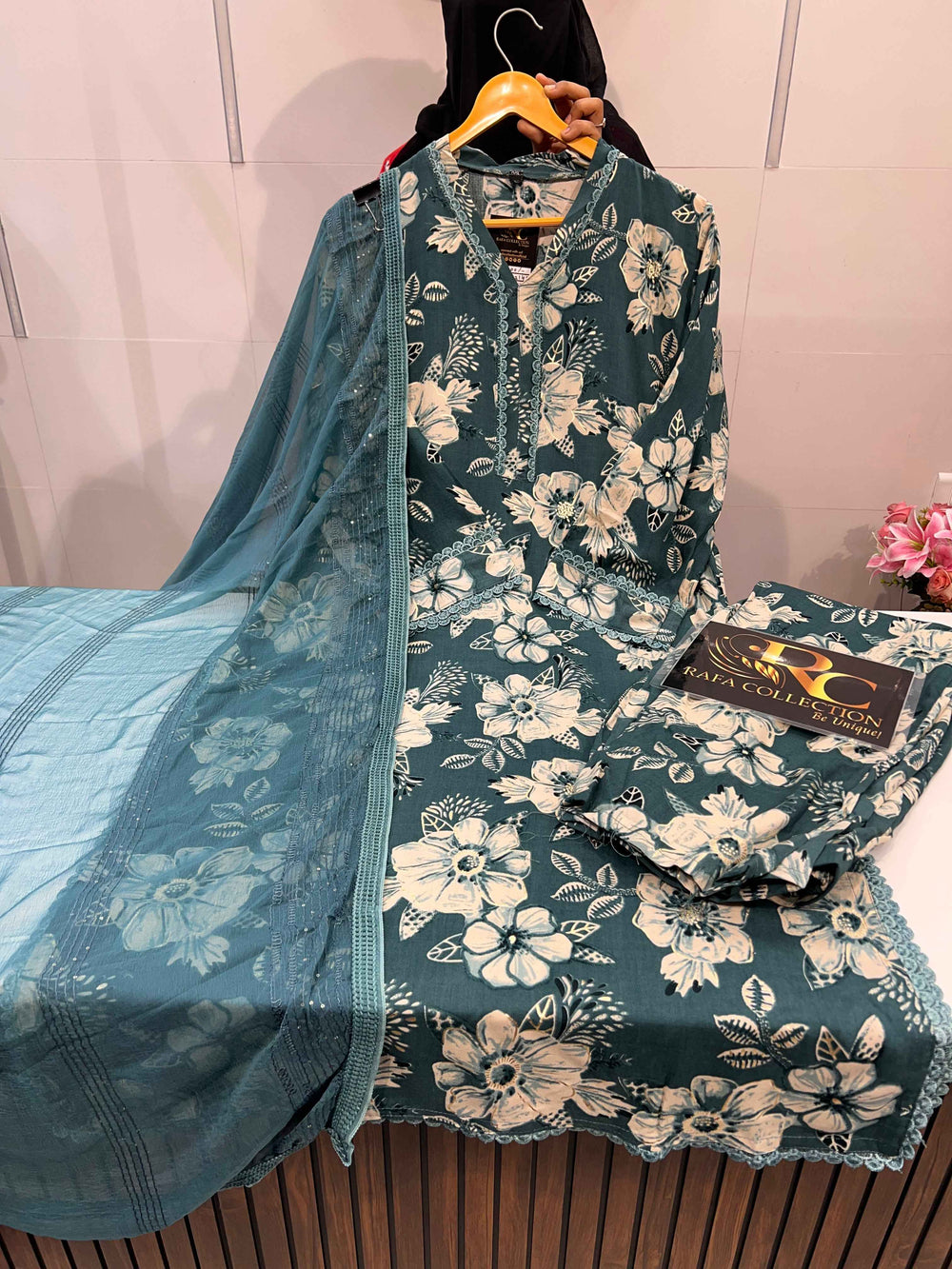 Rayon Kurti pant set 2149