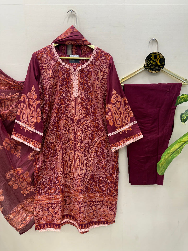 Cotton ready to wear suits