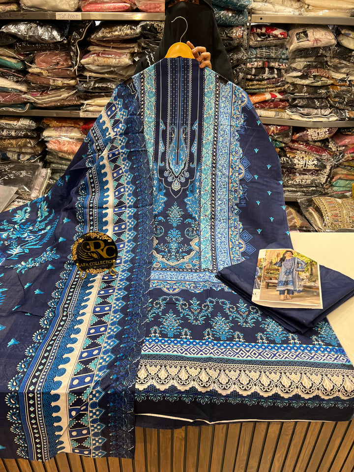 Cotton unstitched suits 2855