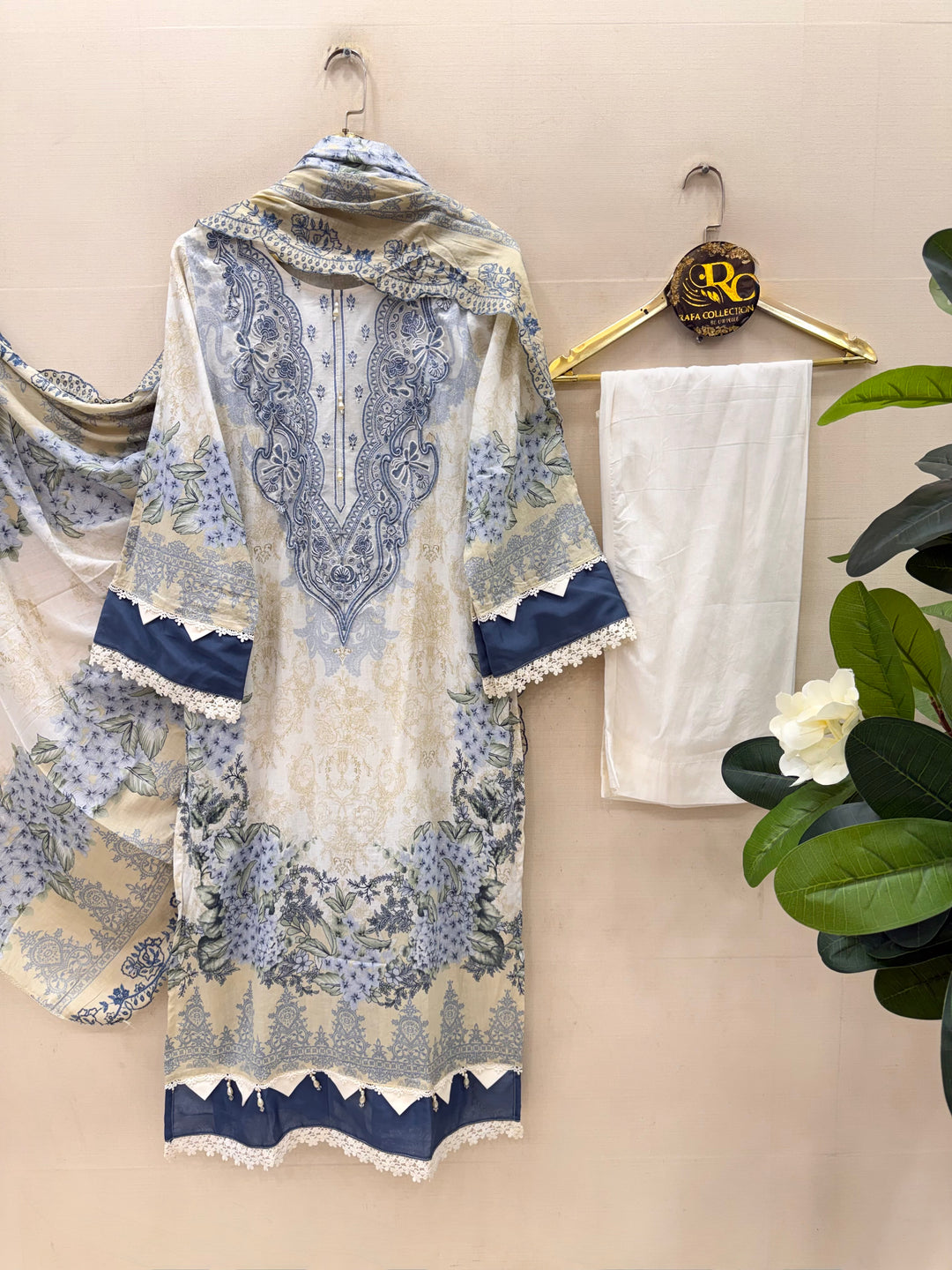 Cotton patchwork Suits