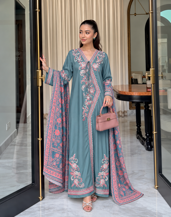 Embroidered Long Suits