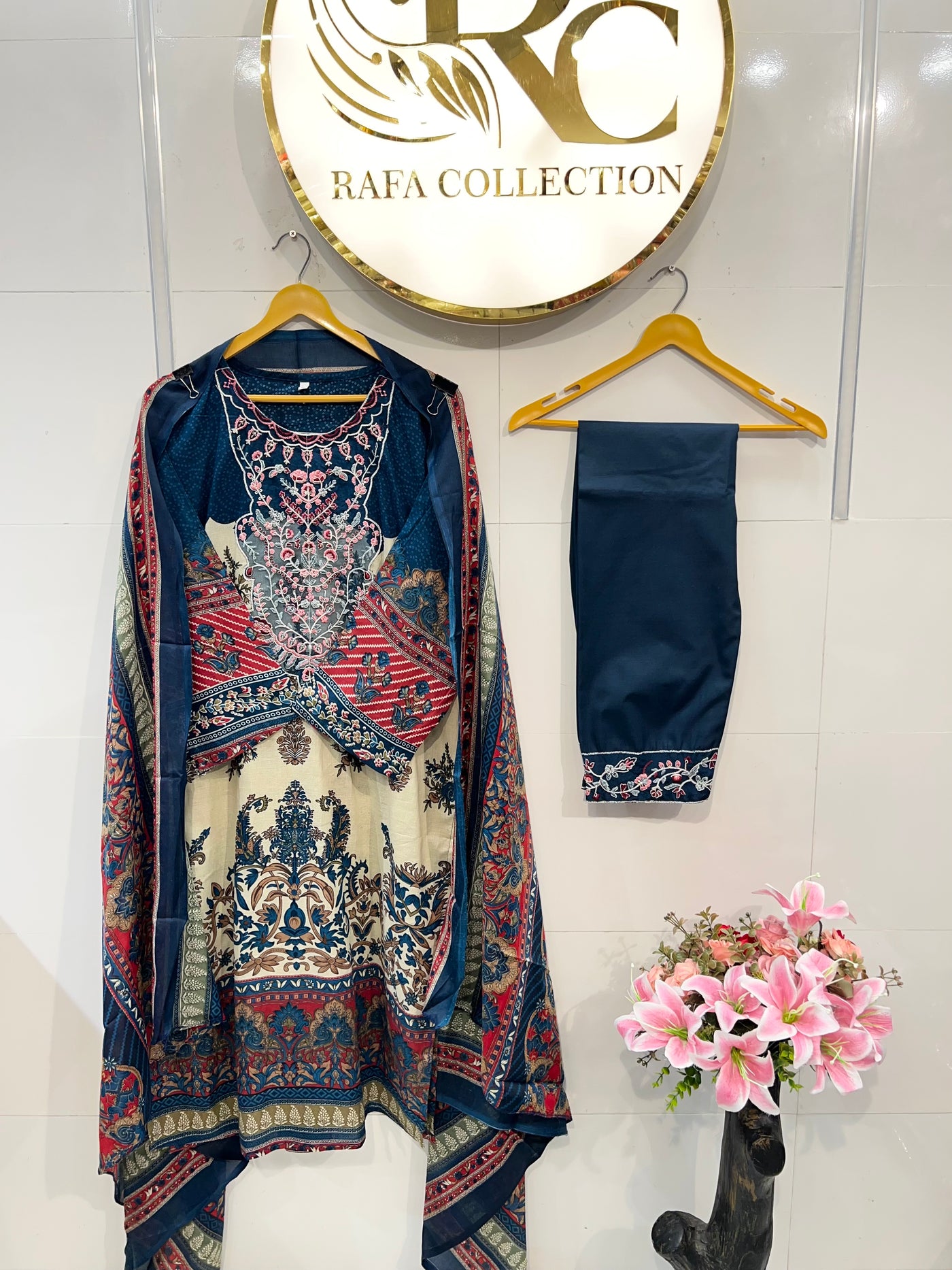 Pakistani patch work suits 2504