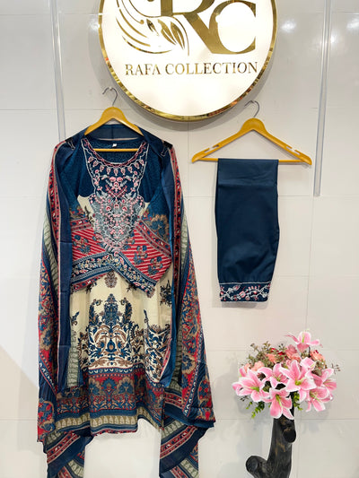 Pakistani patch work suits 2504