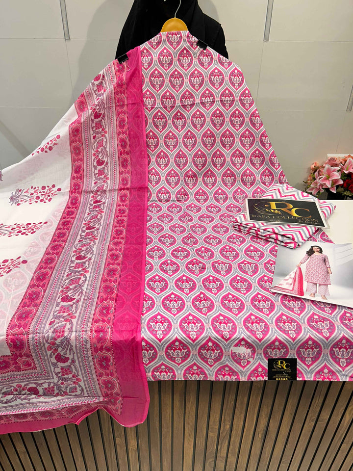 Cotton Printed suit 11546