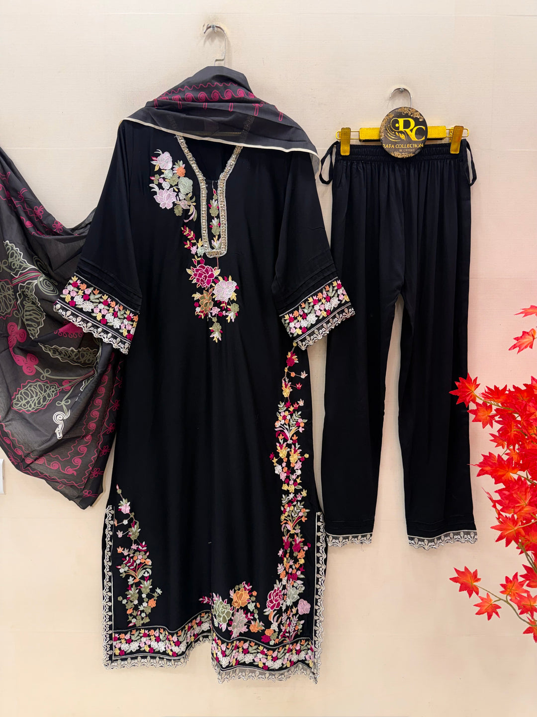 Embroidered Long Kaftan’s