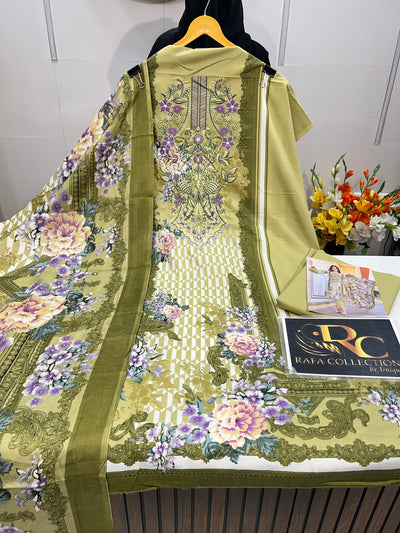 Semi Cotton Unstich suit 1911